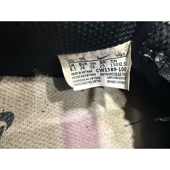 Nike Dunk Low “Panda” White Black CW1589-100 Baby / Toddler Size 9C - Picture 8 of 10